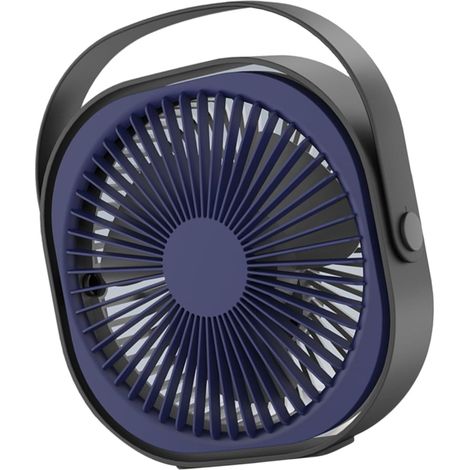 Ejoyous Petit Ventilateur de Bureau, Ventilateur de Bureau USB (1/4)
