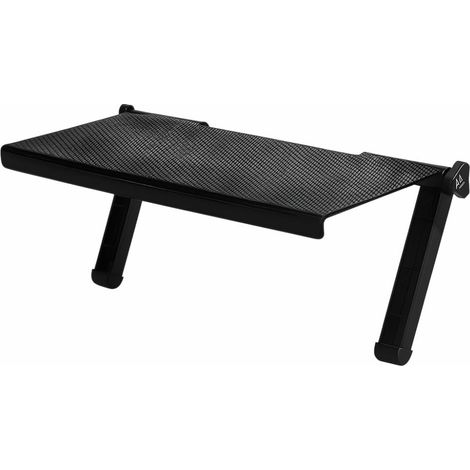 Étagère supérieure pour TV 32 x 16 cm Support de Plateau supérieur avec Angle d'inclinaison réglable (1/5)