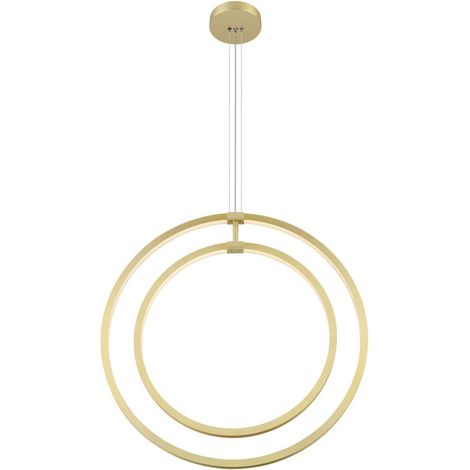 Suspension ONE VERTICAL itnériuer L180 cm 2700/3000 K PHASE laiton - SLV - 1008004