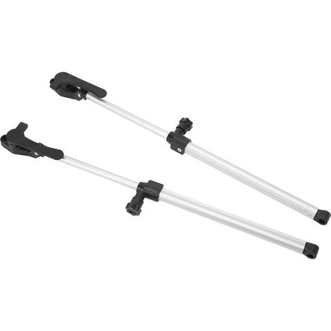 Tige de Support de fenêtre de camping-car télescopique en alliage d'aluminium, 2 pièces, 310 à 435mm, pour camping-car, remorque (1/5)