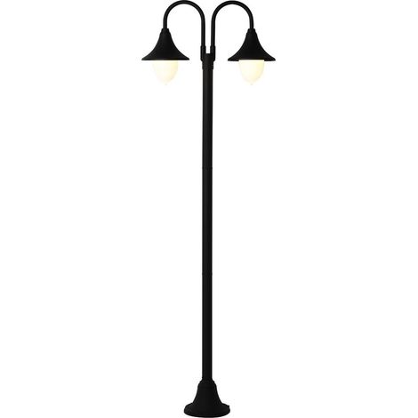LAMPIONE DA GIARDINO ILLUMINAZIONE ESTERNA SERIE SOFIA A DUE LUCI W100 CM. 220