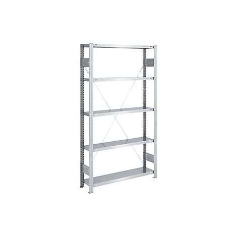 eurokraft pro Scaffale a innesto per magazzino zincato (1/2)