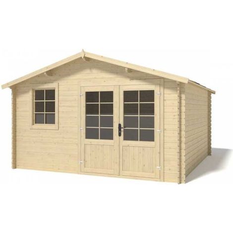 Casetta 28 mm in Legno 4x4 Attrezzi Blockhouse Ripostiglio (1/5)