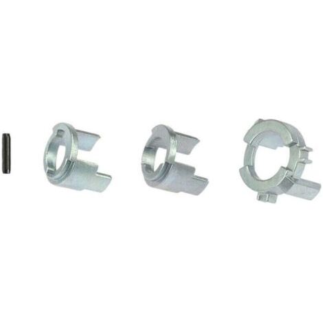 Kit de réparation de cylindre de serrure de porte avant gauche droite, pièces de rechange pour BMW E46 Série 3 (1/4)