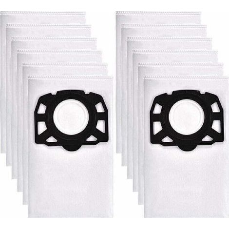 12 Sacs Aspirateur pour Karcher WD4 WD5 WD6, adapté pour Karcher MV4, MV5, MV6 aspirateur eau et poussière (1/5)