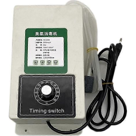 Générateur portable de 2000 mg pour la désinfection et la purification de l'eau et de l'air, et la désinfection des fruits, des légumes et des produits carnés (UE). (1/5)