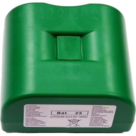 Batsecur batteria litio 7,2V 18Ah compatibile Logisty BATLI23 - BAT23