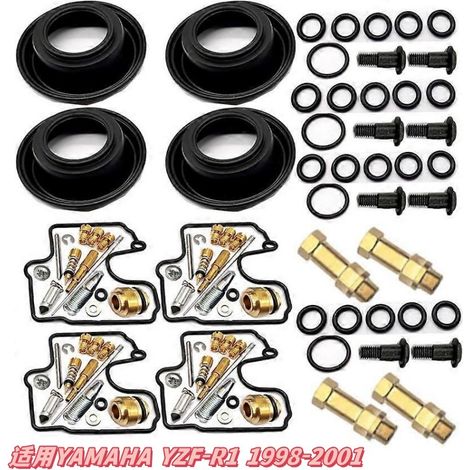 Repair kit for YAMAHA YZF-R1 1998-2001 Plunger diaphragm carburetor