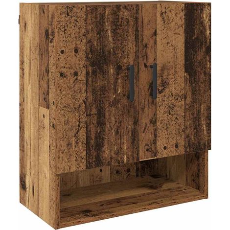 Maison Exclusive - Mobiletto a muro Legno vecchio 60 x 31 x 70 cm