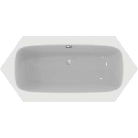 Ideal Standard i.Life - Baignoire Hexagon 1900x900 mm, blanc T476701 (1/4)