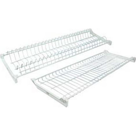 1PZ SCOLAPIATTI PLASTIFICATO BIANCO - cm.86