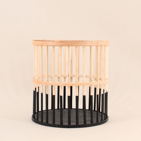 Lanterne ronde en bambou 25cm