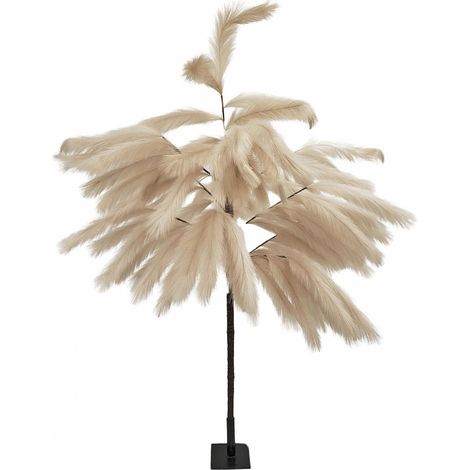 arbre pampas beige décoratif élégant pour intérieur chaleureux - beige pampas naturel (1/3)