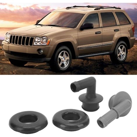 Soupapes de ventilation PCV/CCV compatibles avec les modèles Grand Cherokee WJ 4.0L de 2000 à 2004, y compris les connecteurs et les joints. (1/5)
