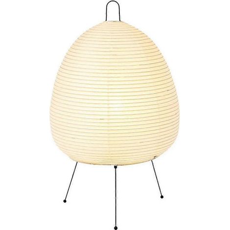 Lanterne japonaise en papier de riz, lampe de table LED, trépied, pour salon, chambre, chevet, bureau, hôtel, location de vacances (1/5)