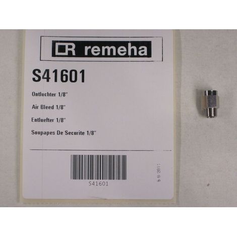 Remeha Valvola di sfiato 1/8, S41601