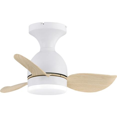Julie Weiß+Holz LED-Ventilator 20W 2000Lm CTT Dim (1/5)