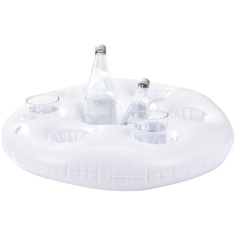 Yolzhxe 6 Porte-Gobelets Gonflables Flottants – Flamants, Licornes, Palmiers – Bar Piscine