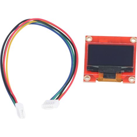 Écran LCD 12864 OLED 1.3 pouces module affichage IIC série, carte pilote DC3.3V, interface SPI, écran bleu, pour Arduino (1/5)