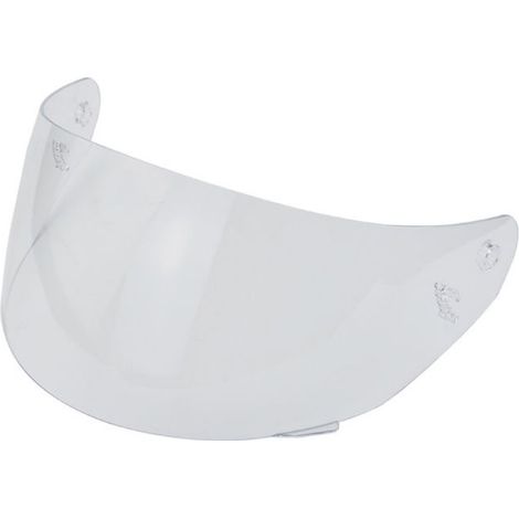 SHI-Visière de Casque de Moto Anti-Éblouissement - Protection contre le Vent et la Buée, Transparente - Compatible LS2 (1/4)