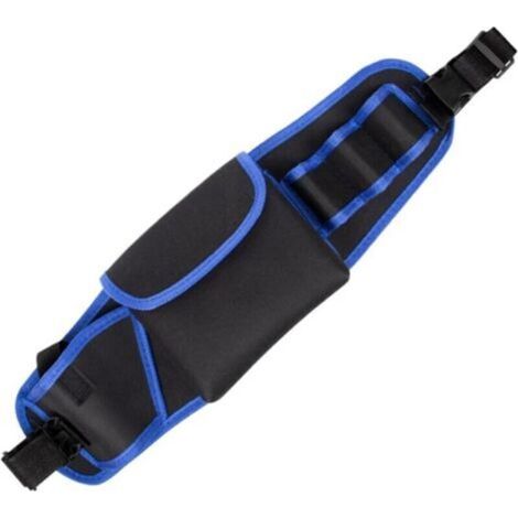 Ceinture Porte Outils Professionnelle Sac Rangement Travail Bois Construction Bricolage Domestique Bleu (1/4)
