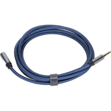 Câble d'extension audio 3.5mm mâle-femelle 1.8m pour casque, ordinateur et téléphone portable (1/5)