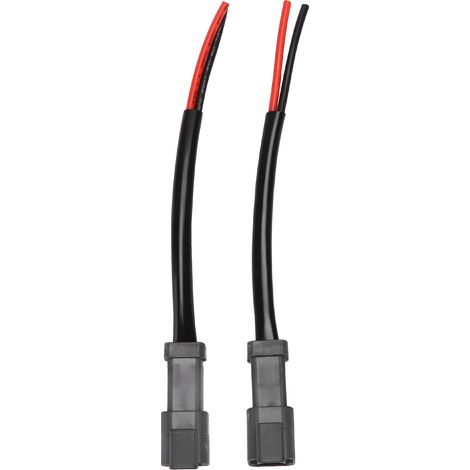 Paire de connecteurs mâles DT pour faisceau de câblage universel de remplacement pour phares antibrouillard 12V-24V (1/5)