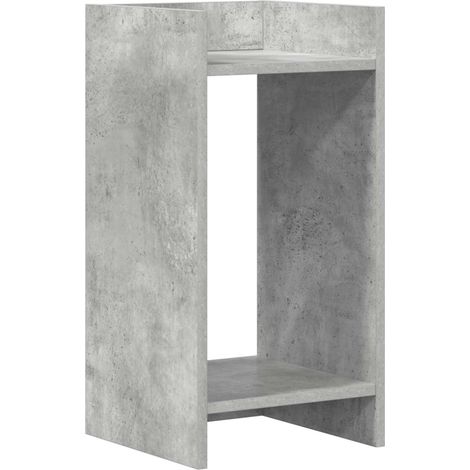 Pflanzenständer Betongrau 30 x 30 x 60 cm Holzwerkstoff vidaXL