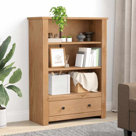 Maison Exclusive - Bücherregal 80 x 35 x 110 cm Massivholz Panama (1/5)