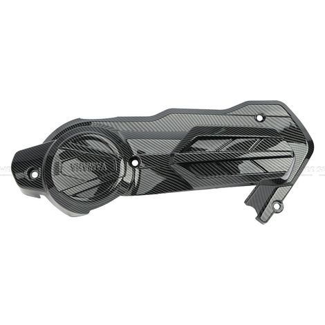 Suitable for Yamaha NMAX155 2020-2024: clutch cover, transmission cover and modified plastic protective shell with water transfer printing. (1/5)