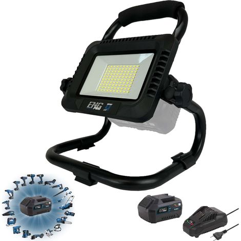 Faretto da lavoro a LED - Linea professionale ONE4ALL 20V - 1 batteria 4.0Ah (1/5)