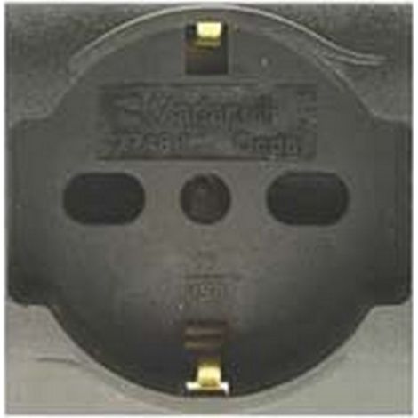 3PZ PRESA SICUREZZA SCHUKO TRIVALENTE "ONDA" 2 POLI+TERRA 10/16 SCHUKO