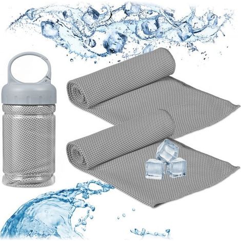 Toalla refrescante en paquete de 2