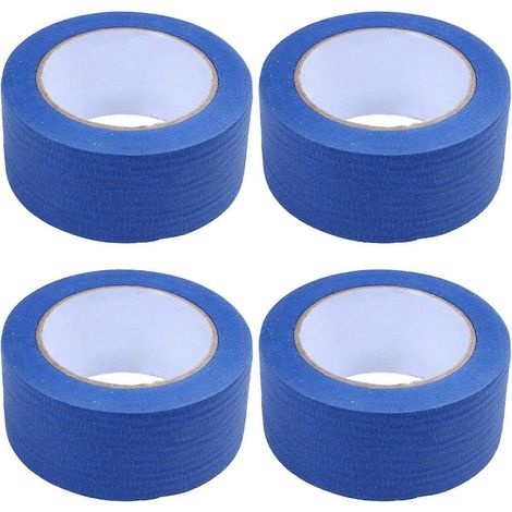 4 unidades de cinta azul para impresora 3D de 50 m de ancho, 50 mm de ancho, para enmascaramiento de pintura.