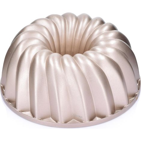 Molde Tarta Aluminio Dorado 24 cm Redondo Godis Duka (1/5)