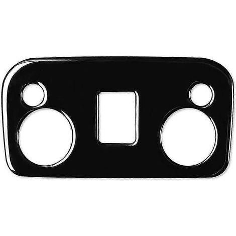 Autocollant pour panneau lumineux de lecture de toit de voiture, style intérieur modifié, décoration de feu de toit compatible avec les modèles 2015-2020 (1/5)