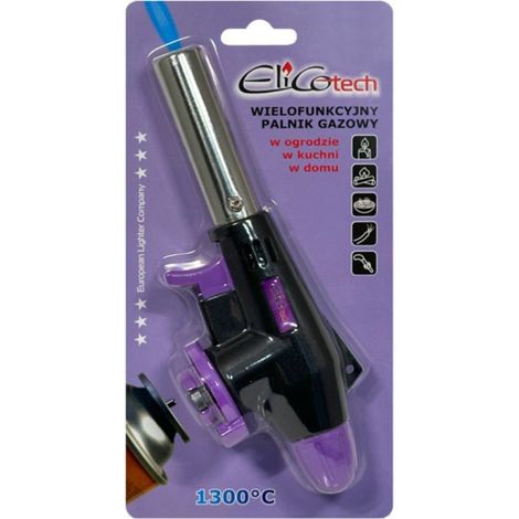 Soplete de gas Elico RK-3138, ideal para cocina y soldadura ligera, encendido piezoeléctrico, llama ajustable, portátil, seguro y recargable para uso prolongado y precisión