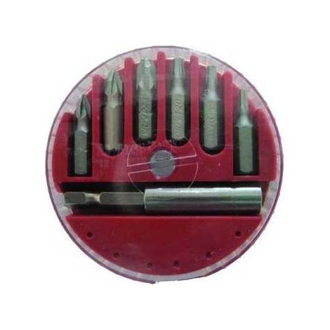 Inserti per Avvitatori Vigor Pzd/Torx Bit-Box Set 7 Pz