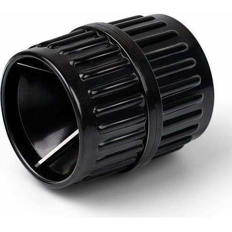 2 en 1 Ebavureur Cuivre - ébavureur pour Tubes, Universel 5-40mm à L\\'intérieur et à L\\'extérieur pour Tubing Outils a Ebavurer Noir (1/5)