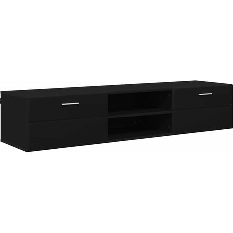 Maison Exclusive - Armadio in Legno Nero 150 x 39 x 30 cm Legno multistrato