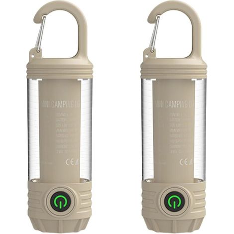 Kleine, wasserdichte LED-Taschenlampen mit Schlüsselanhängerhaken für Camping und Outdoor-Aktivitäten (1/4)