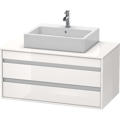 Duravit Ketho consola mueble bajo lavabo, suspendido, (1/2)