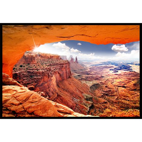 Affiche encadrée canyon rocheux (1/5)
