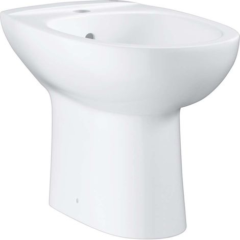 Grohe Bau Ceramic - Bidet a terra con troppopieno, bianco alpino 39432000 (1/3)