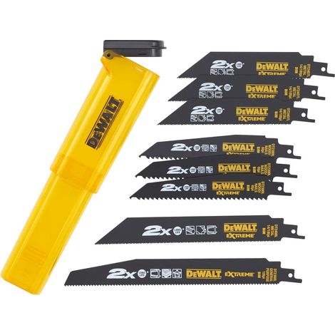 DeWALT Säbelsägeblatt-Set Extreme Bi-Metall 8-tlg., DT2443L