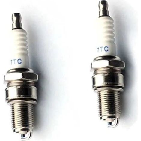 Bougies d'allumage AIESN (lot de 2) compatibles avec les moteurs GX120, GX160, GX200, GX240, GX270, GX340, GX390, 168F, 188F et F7T.