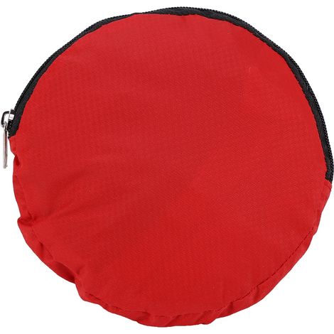 Bassin Pliable Portable - Nylon 70D Étanche 10L - Pour Camping Randonnée Extérieur - Rouge (1/5)