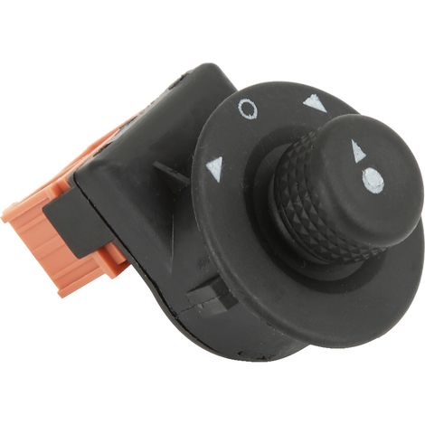 Rétroviseur extérieur électrique rabattable Commande Switch Bouton pour Citroën XSARA, Poignée de réglage, Pièce auto, Noir, 1 pièce (1/3)