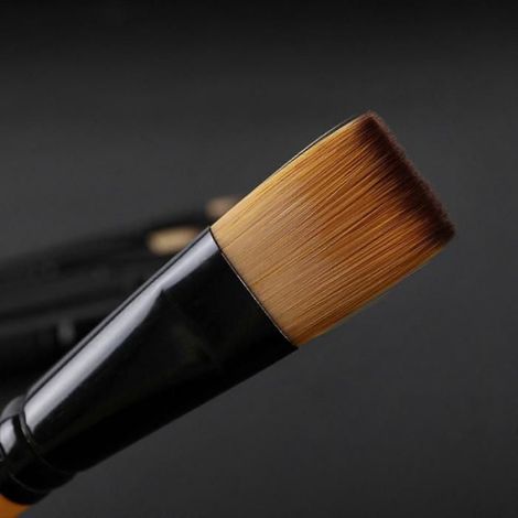Pinceau Aquarelle - Nylon - Bois - Pour Peinture Acrylique Huile Miniature Céramique - 1 Pièce (1/5)