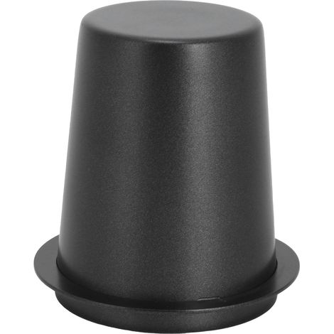 Doseur à café 58 mm en acier inoxydable, poignée pour machine à café, accessoire de dosage, noir (1/5)